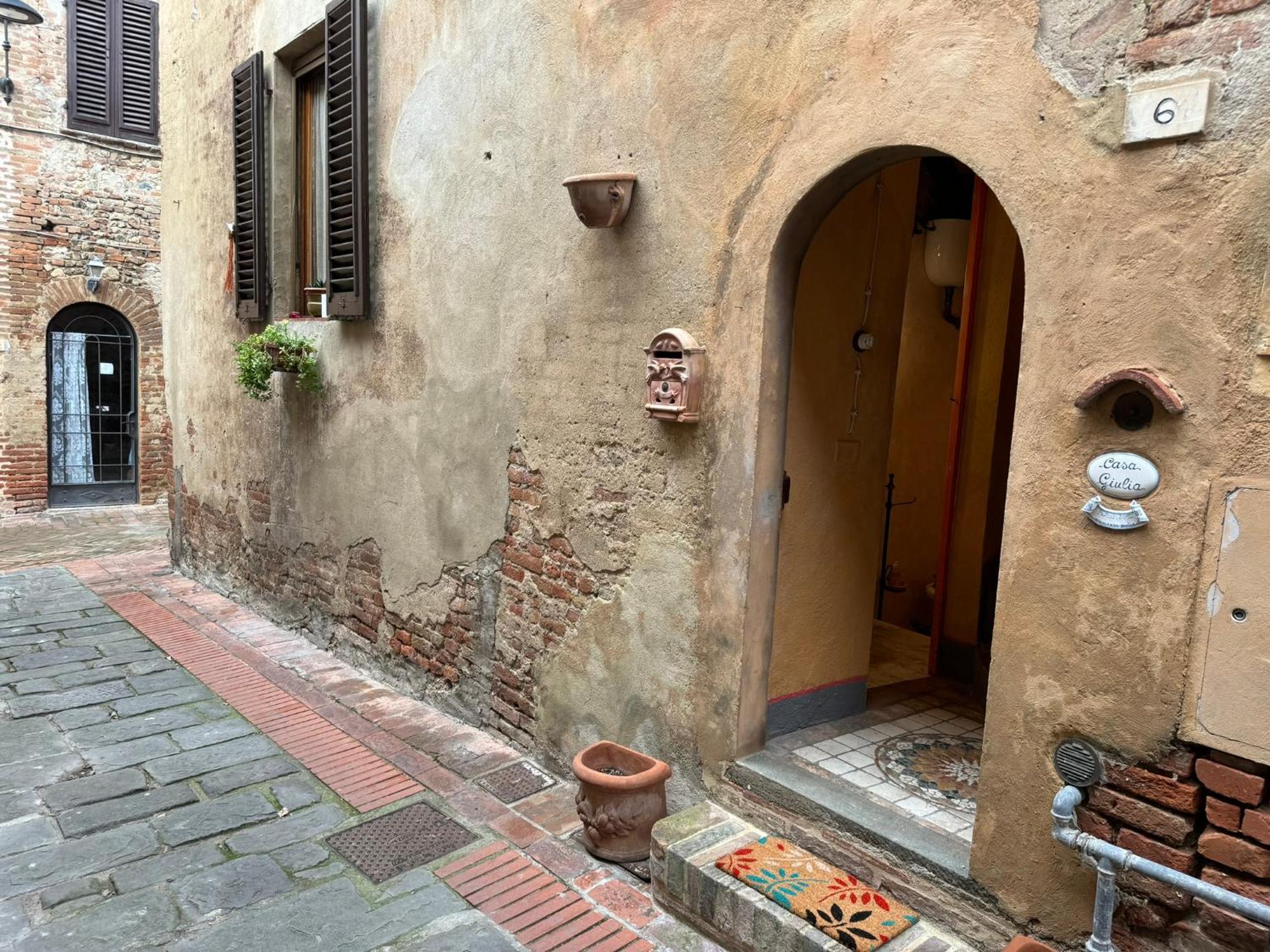 Apartamento Casa Giulia, Il Gioiello Del Borgo Certaldo Exterior foto